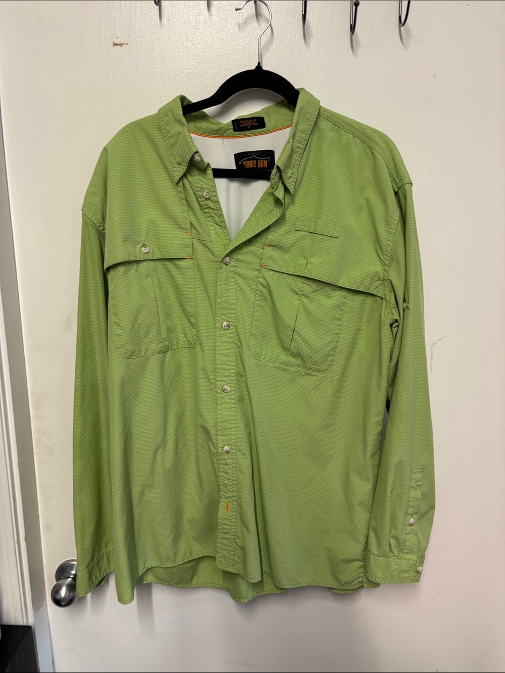 Orvis Green Long-Sleeve Button Shirt